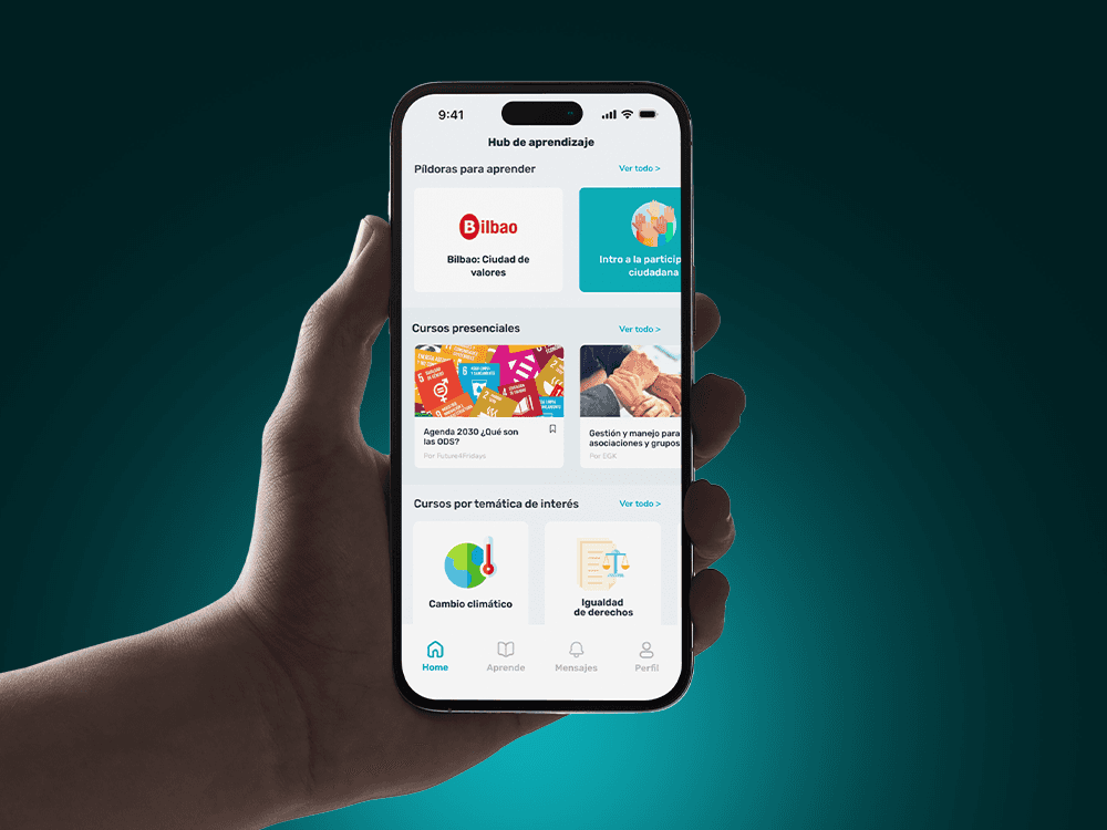 Epa! School of Open Participation app screens